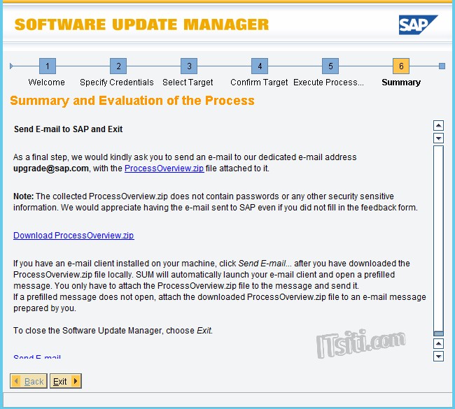 Update Support Package Manager Sap