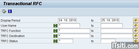 SM58 Transactional RFC