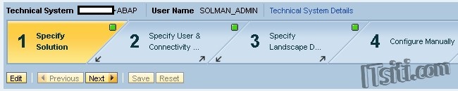 Switching to New / Old Roadmap of SOLMAN_SETUP (Solman 7.1)